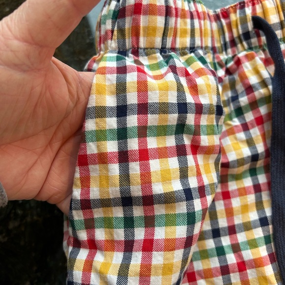 Hudson Bay Company Stripes cotton PJ set. Collared. Buttons. Pockets. Medium - Picture 7 of 10